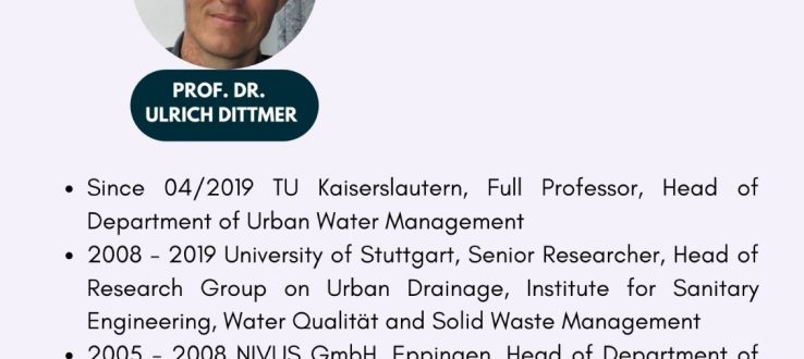 (Português do Brasil) Palestra Internacional: Latest Trends and Research Highlights in Urban Drainage in Germany